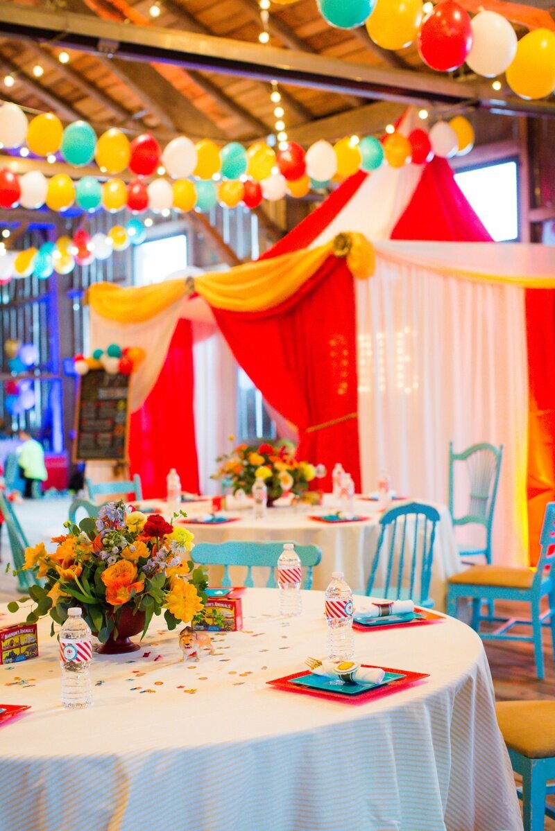 Circus Themed 1st Birthday Indianapolis Party Planner_0040