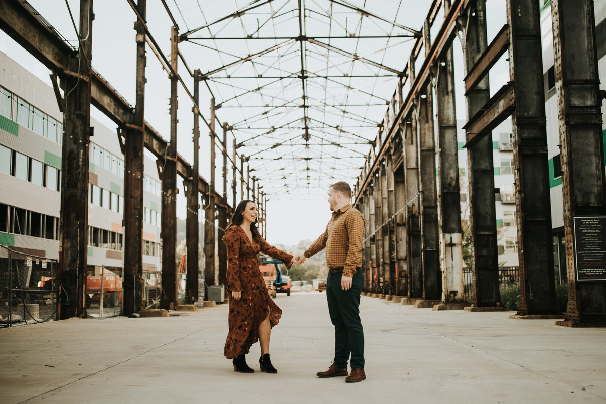 Fun Engagement photos by Oakwood Photo and Video