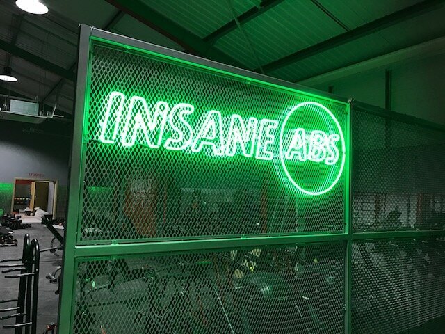 Green Gym Neon Sign