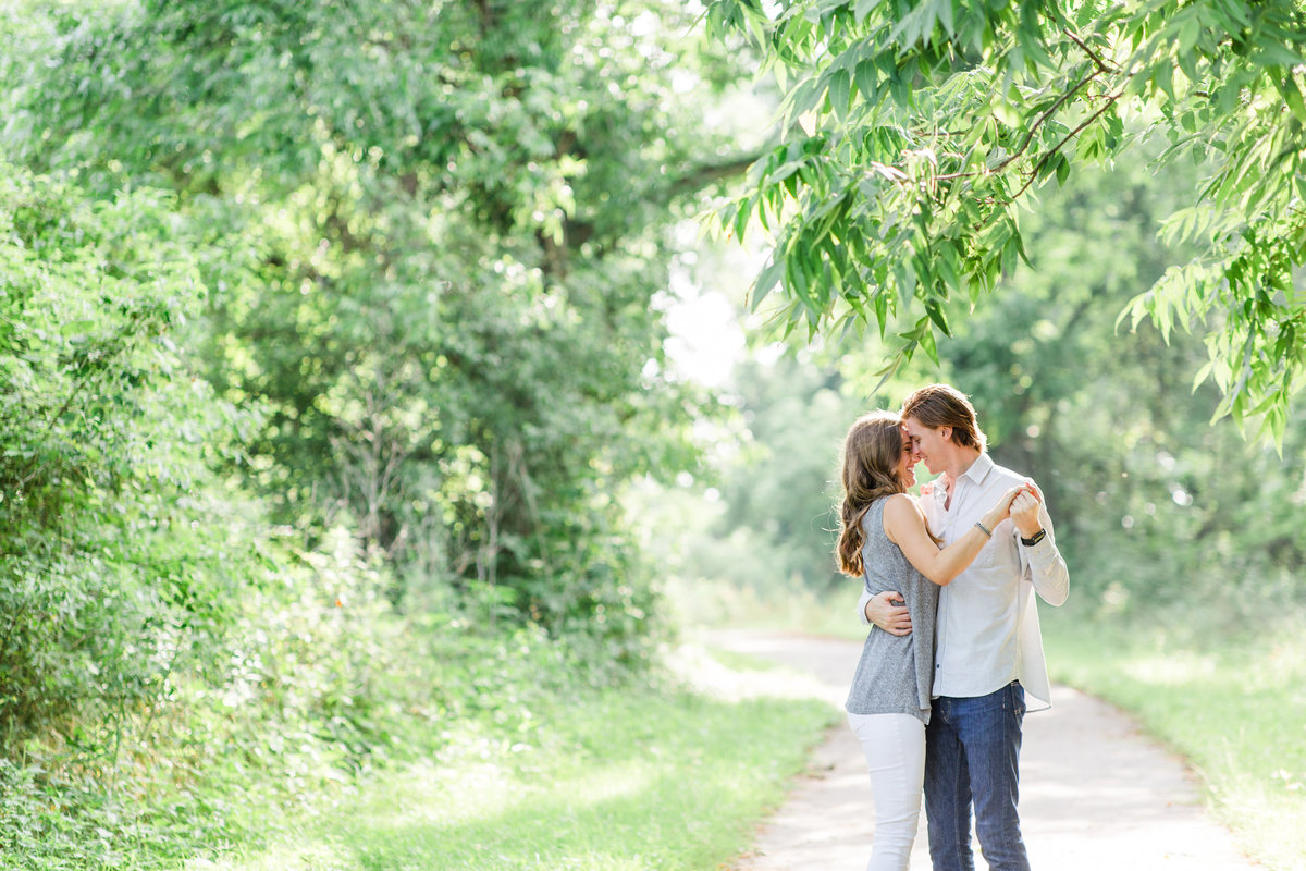 Engagement photos at Red River Wildlife Refuge; Bossier City, Louisiana