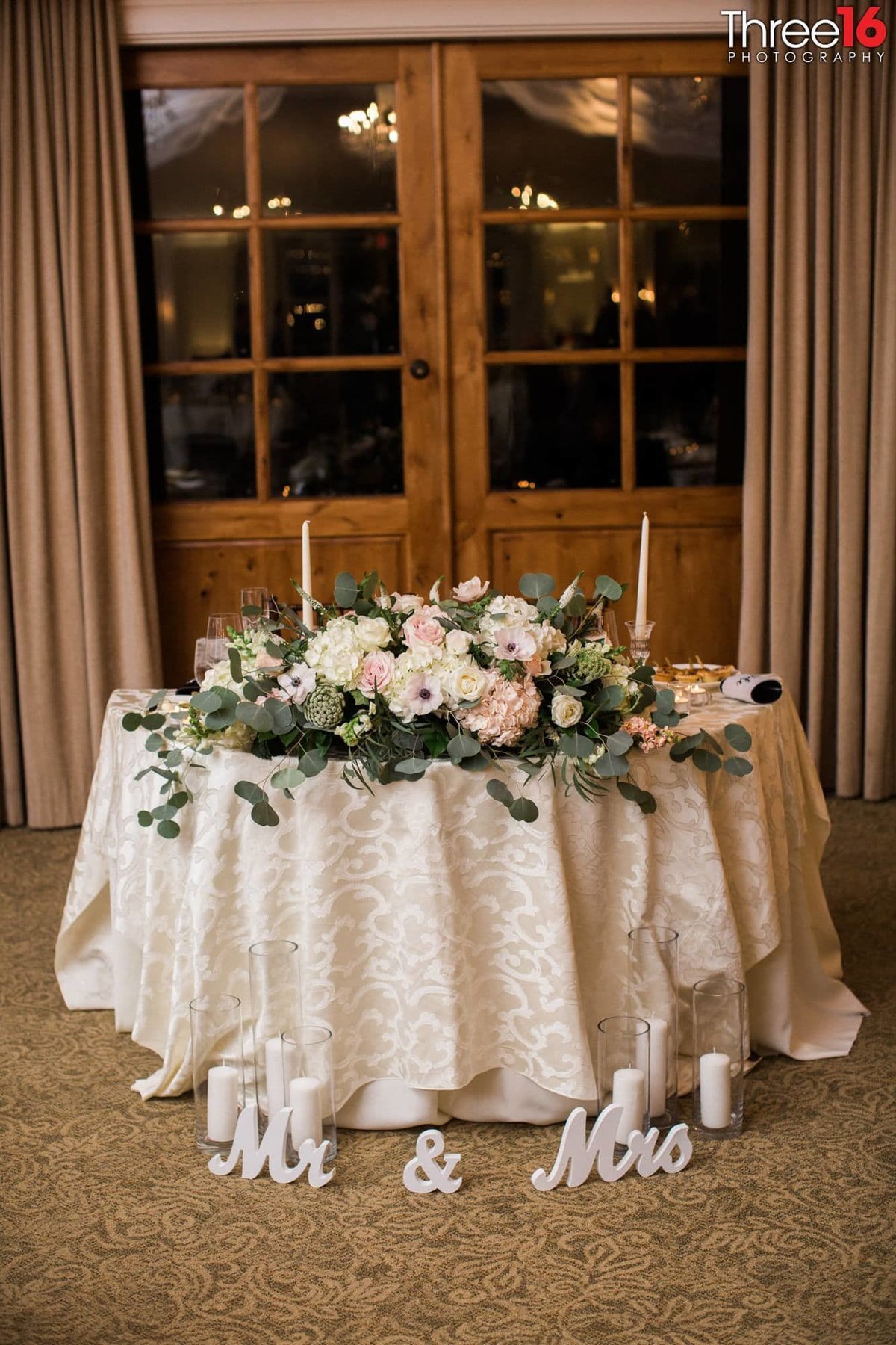 Bridal Table at the Reception