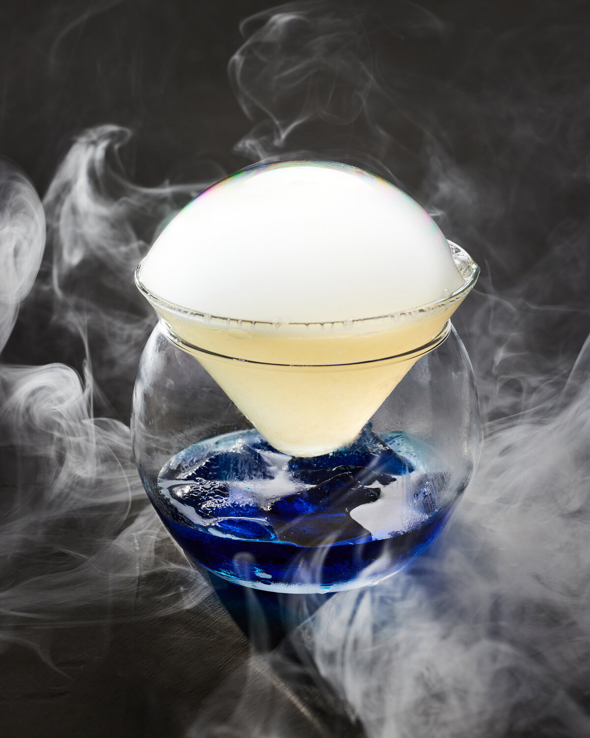 A smoking cocktail