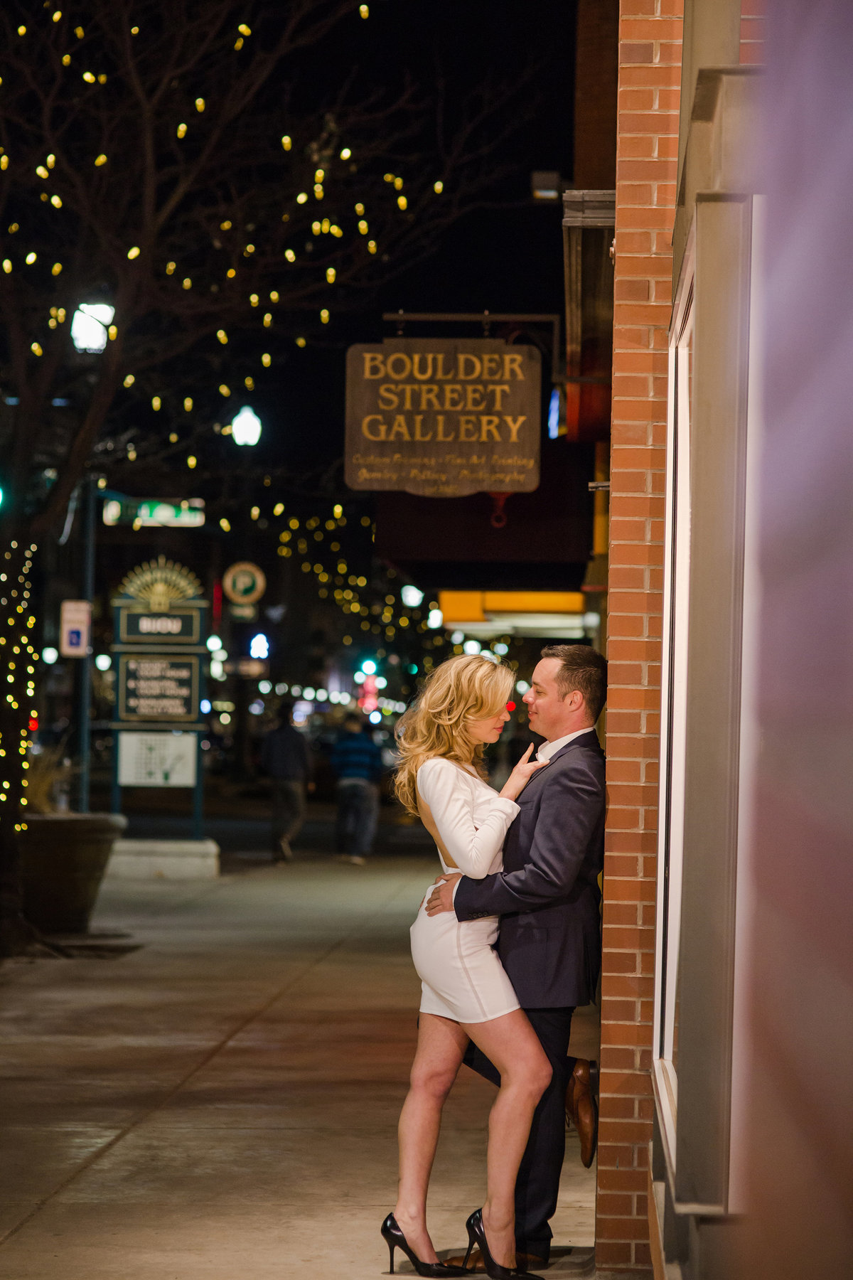 Downtown Colorado Springs engagement session