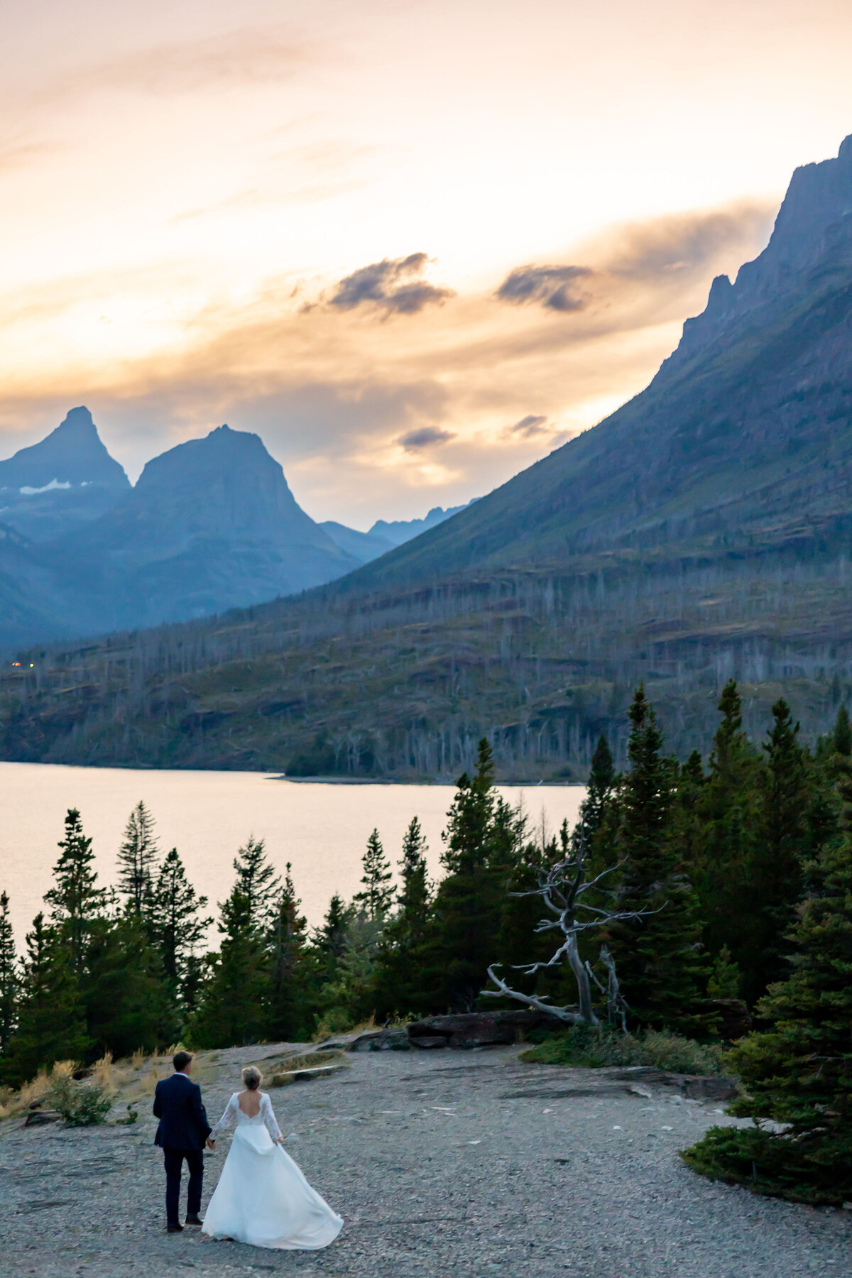 Glacier National Park Summer Wedding D&S (50)