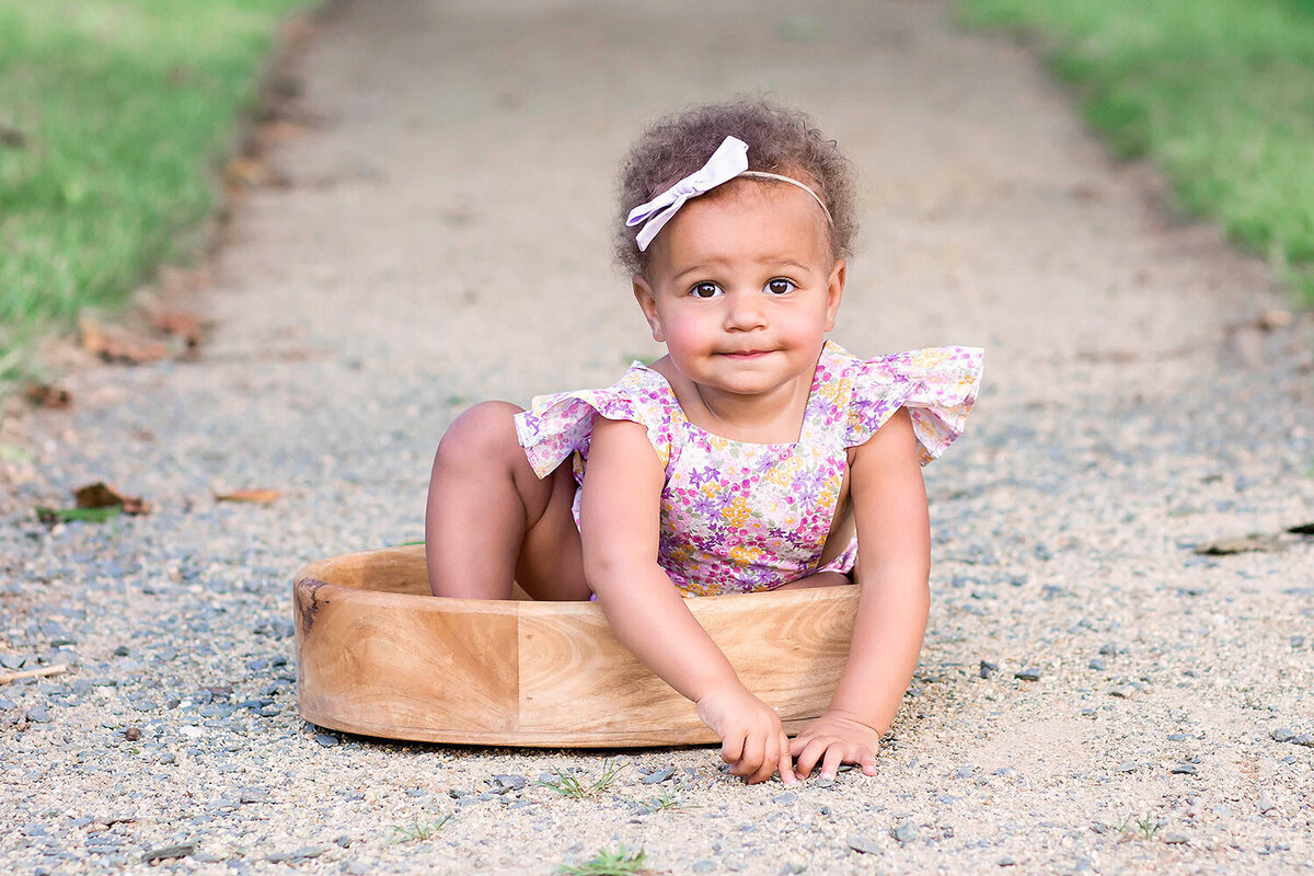 charlottesville va baby photographers first birthday