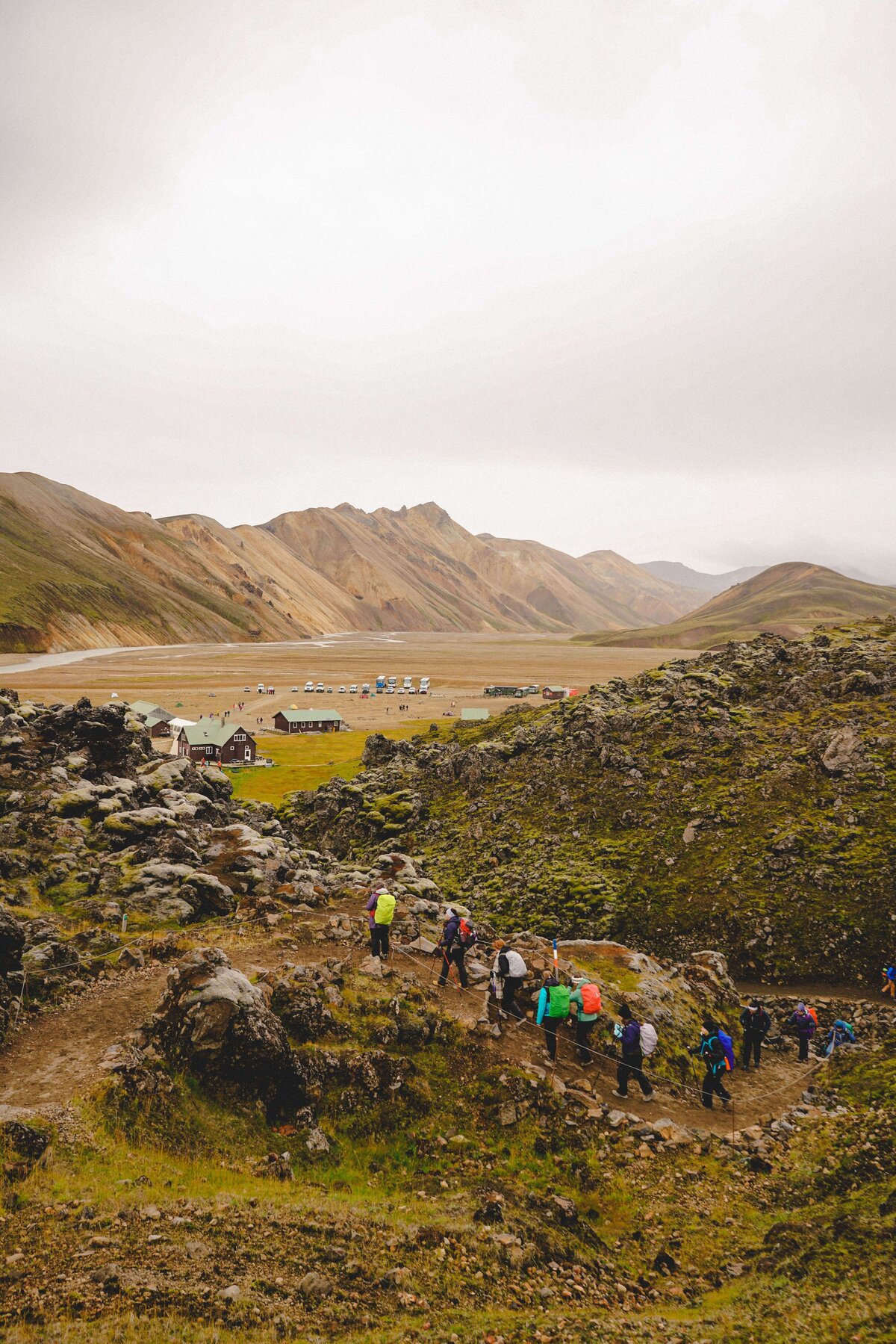 cassouki-Laugavegur-trail-iceland-highlands-trekking-hiking-viking-women-group-trip-Landmannalaugar