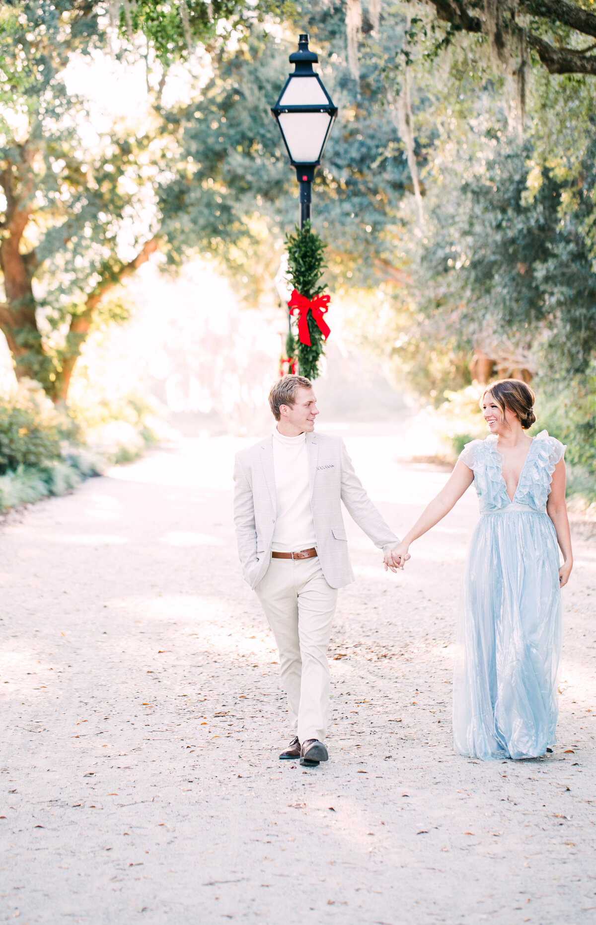 engagement session in Charleston