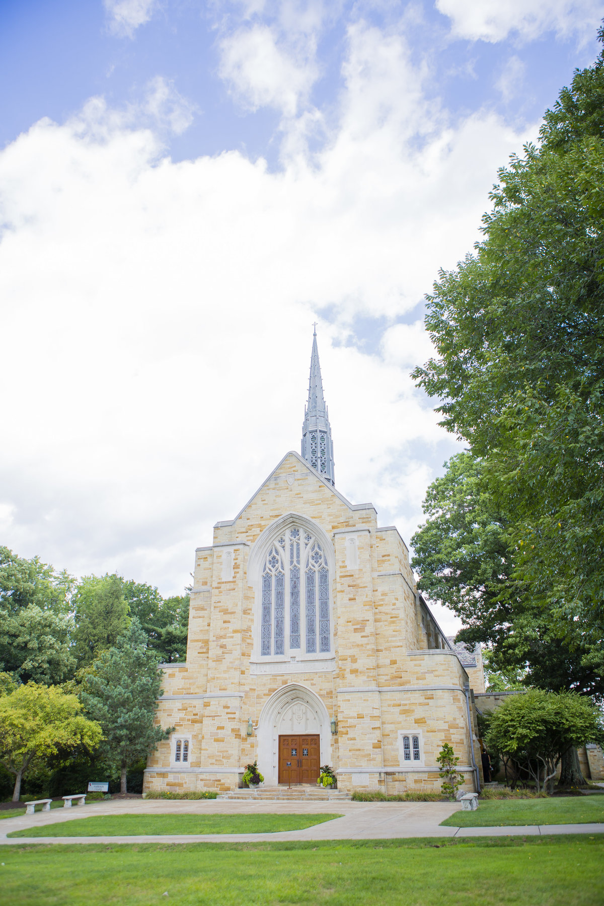 Bud and Kristen have a wedding at the Grove City College Chapel and have their reception at a Barn on Lake Latonka.