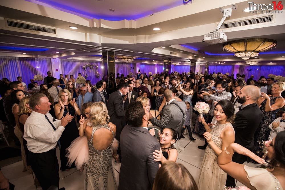 Dancing at a Brandview Ballroom wedding reception