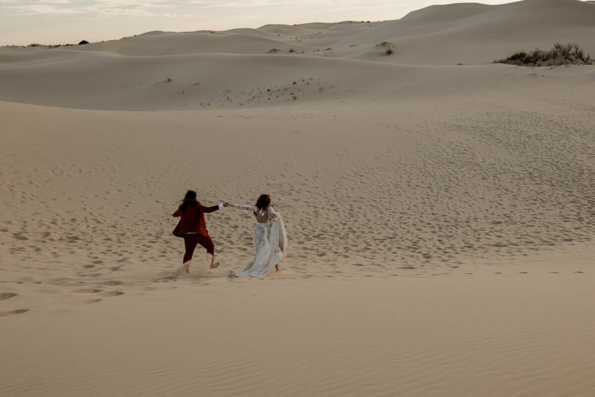 Boho Colorado Elopement Great Sad Dunes National Park