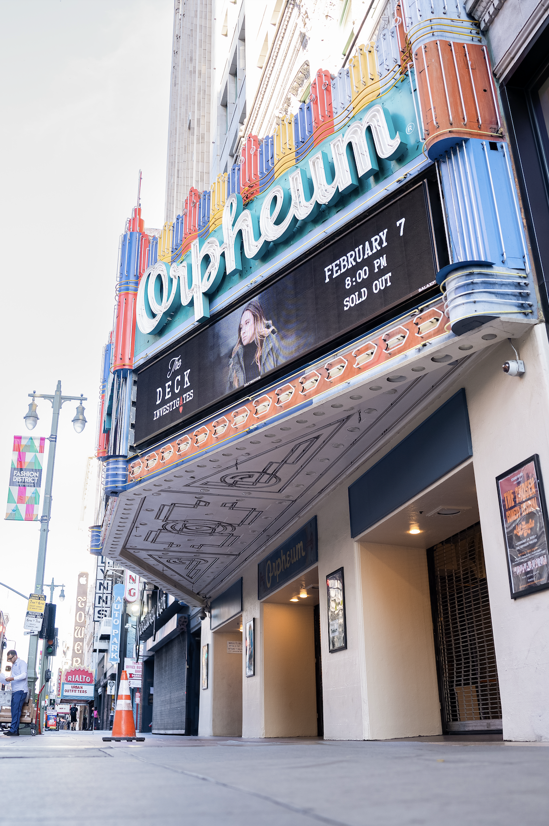 Ashley Flowers live on The Deck Investigates at the Orpheum