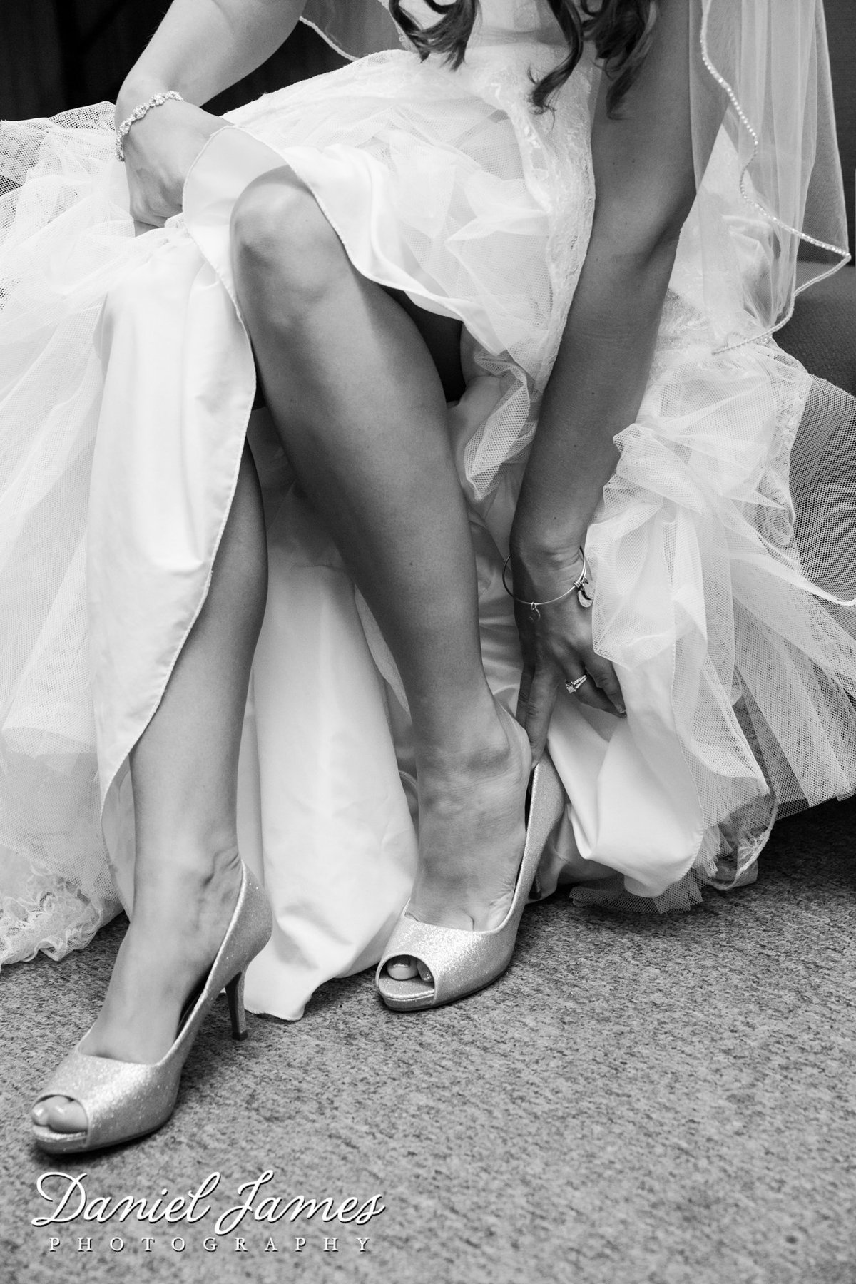 bride, wedding, shoes, wedding dress