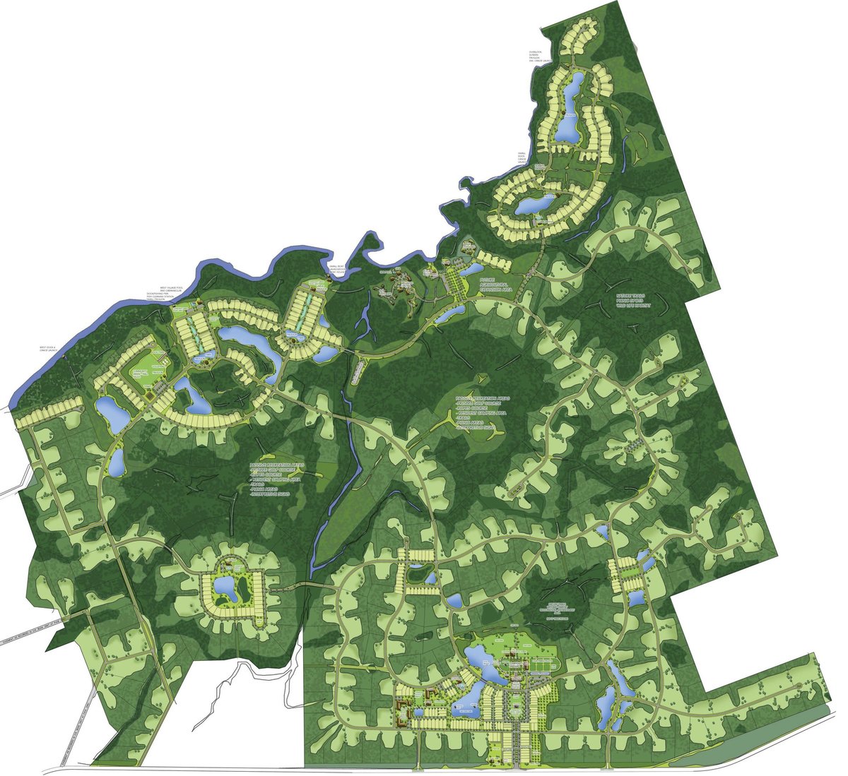 Longleaf Preserve Master Plan 2400 acres in the Florida Panhandle 2010