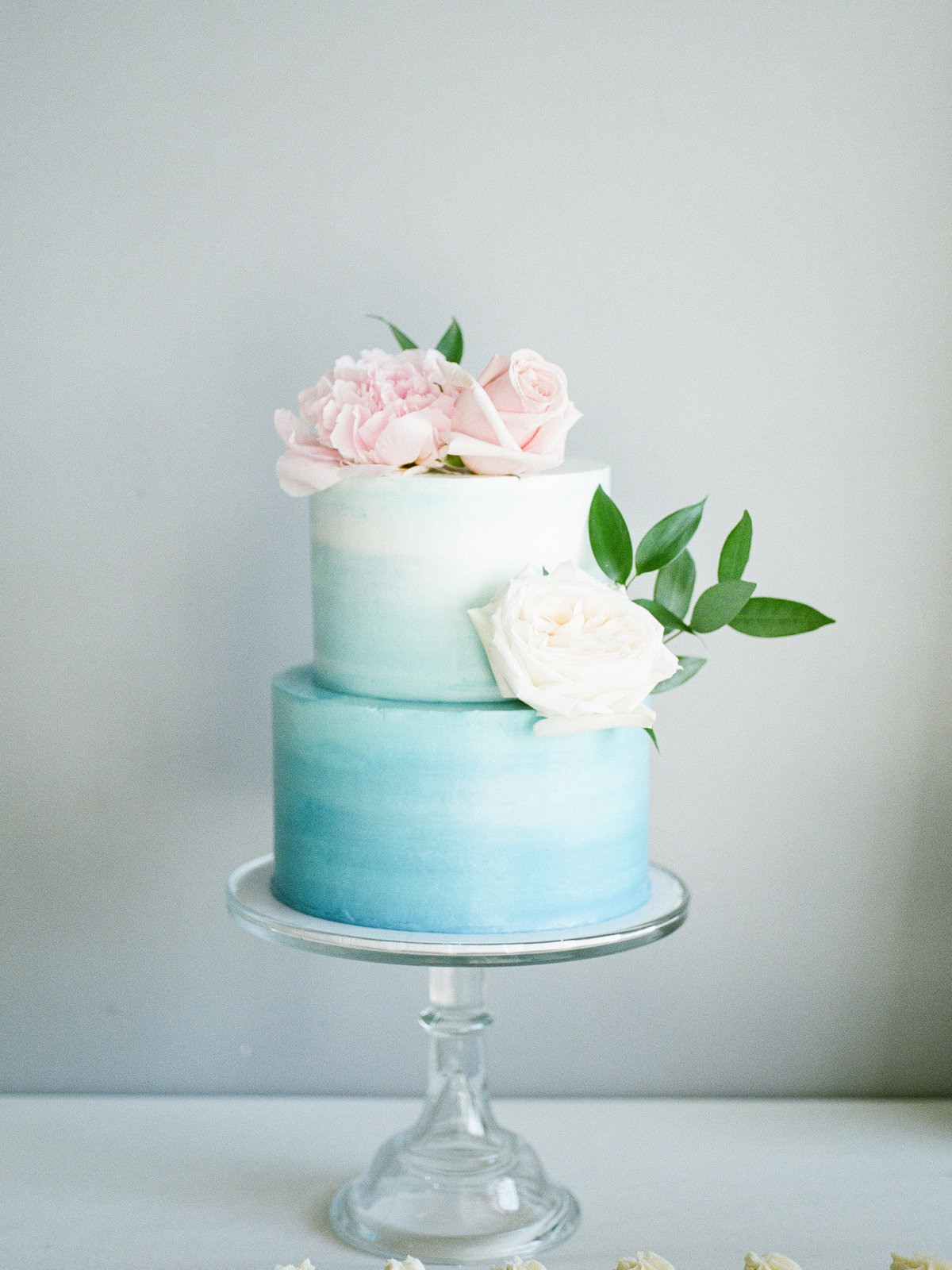 watercolor cake flowers