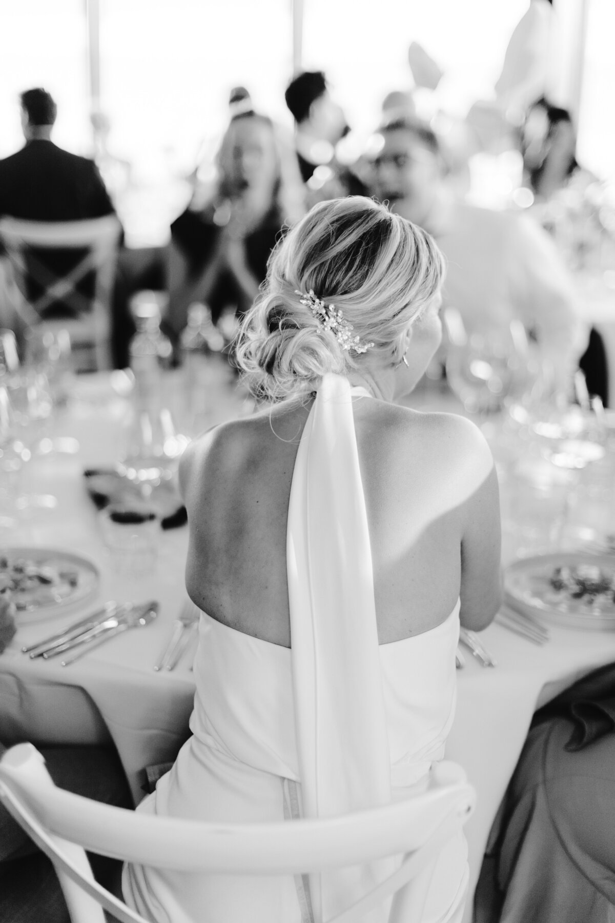 Katherine & Jean-Louis wedding - LDR Ph-811-zw Hotel de Blanke Top Beachclub Moio Strand Beach Wedding