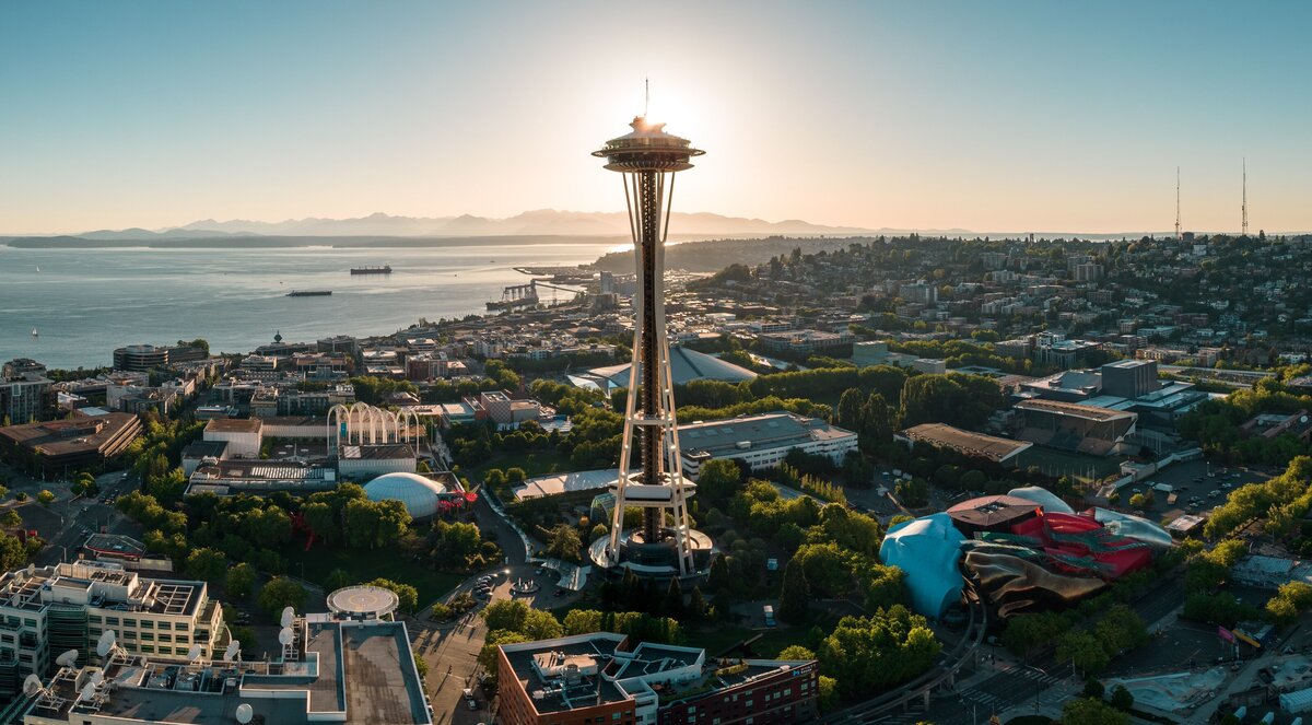 Seattle Skyline Space Needle