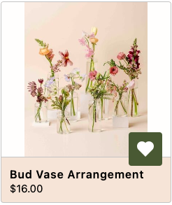 Bud Vase Arrangement