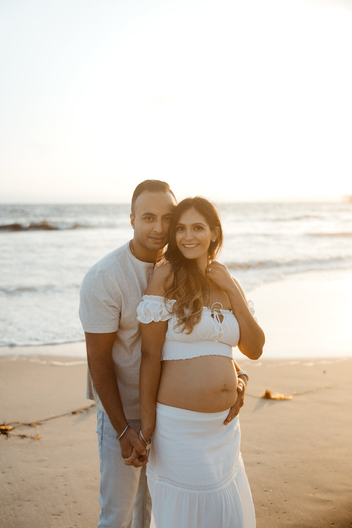 Santa Monica Beach Maternity Photography 43