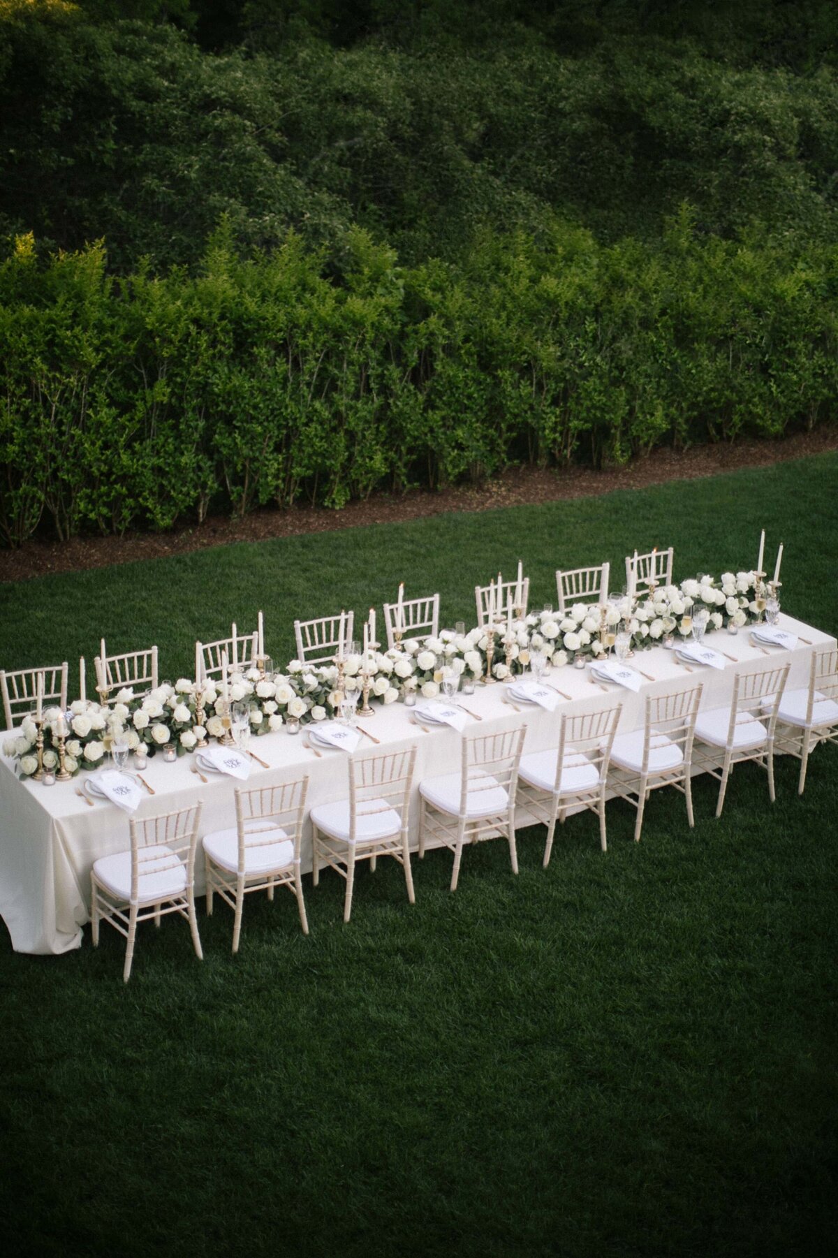 Nantucket Estate Wedding Reception Table TTWD