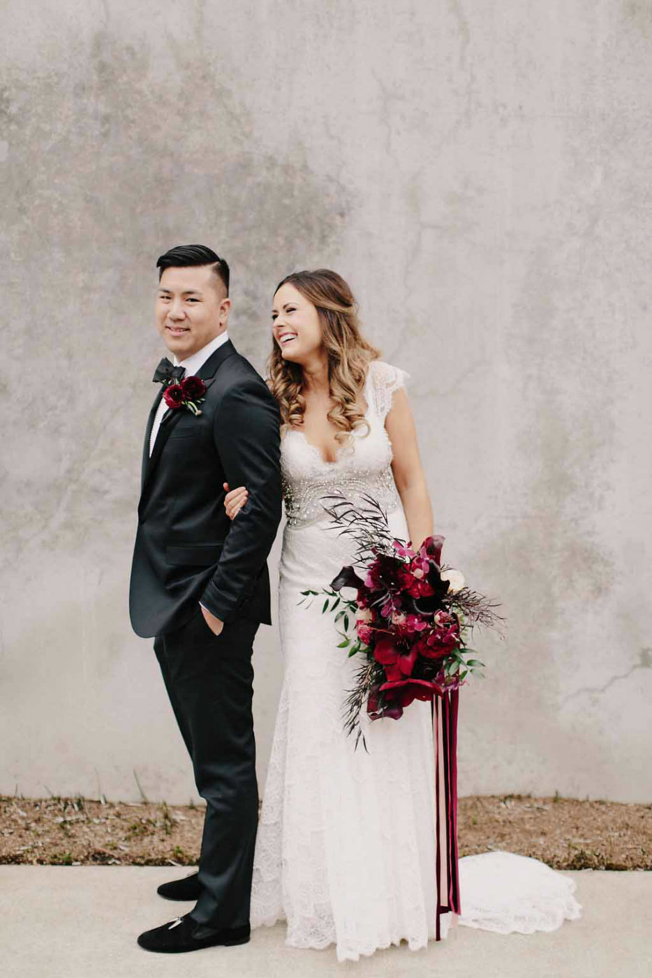 Unusual and dramatic wedding filled with moody romance designs by Flora Nova Seattle.