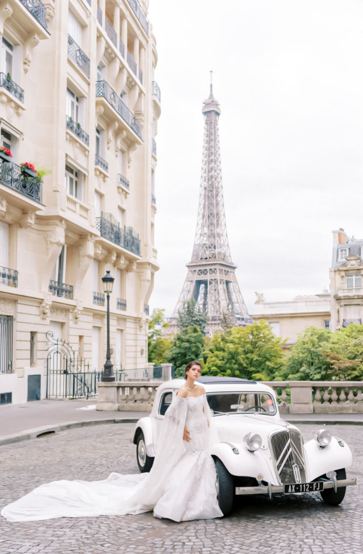Rooftop wedding in Paris with eiffel tower view (12)