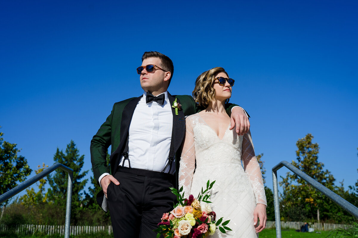 wedding-couple-sunglasses