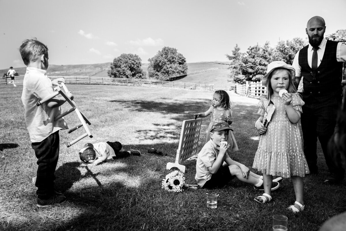 kids playing outdoors