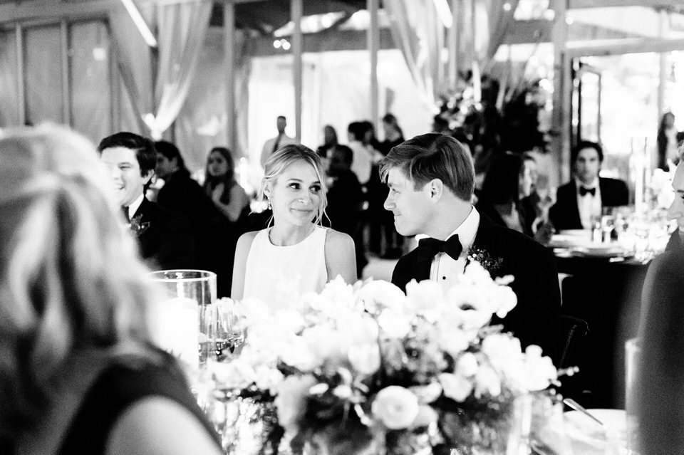 black and white reception photos for greenwich wedding