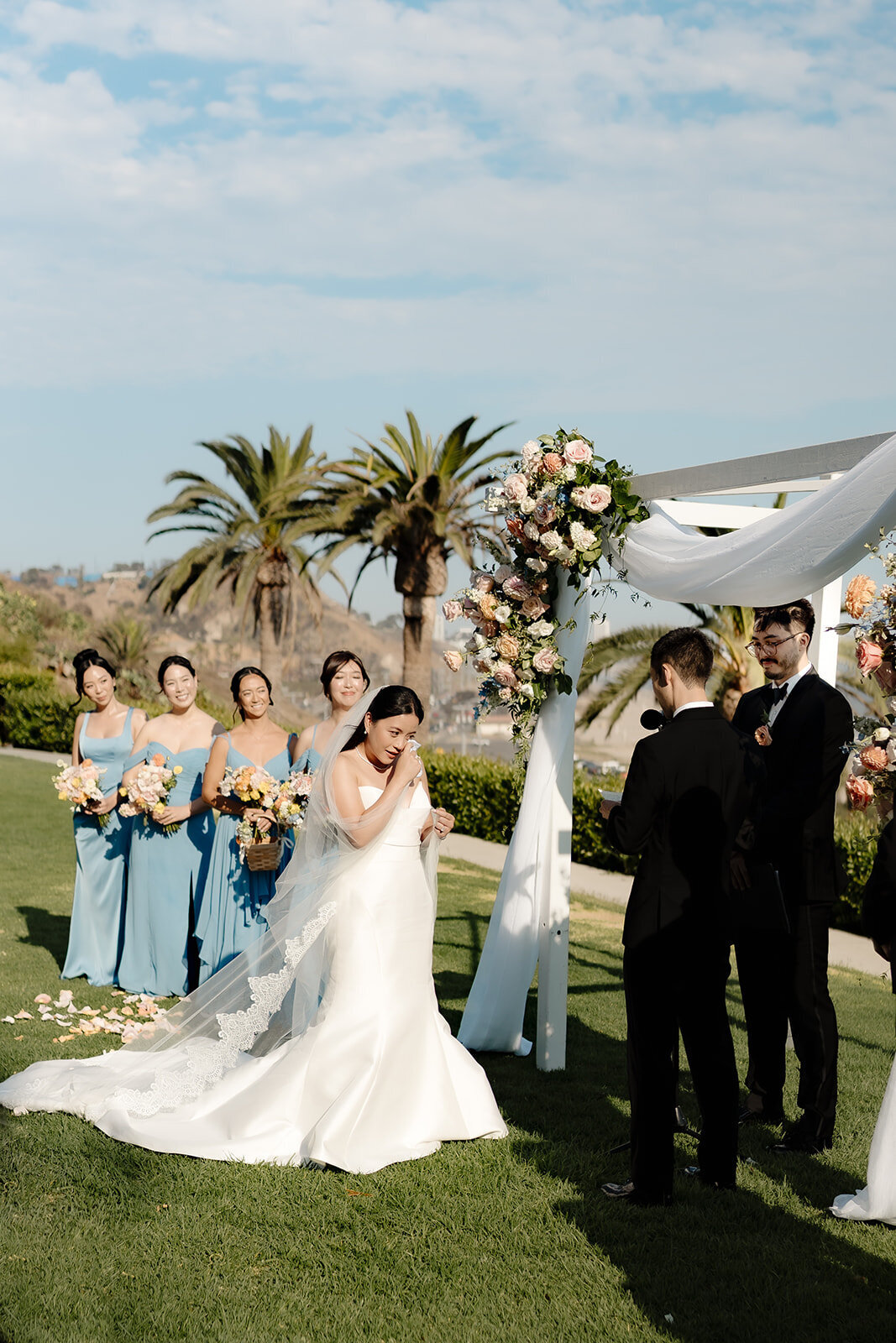 bel air bay club wedding  83
