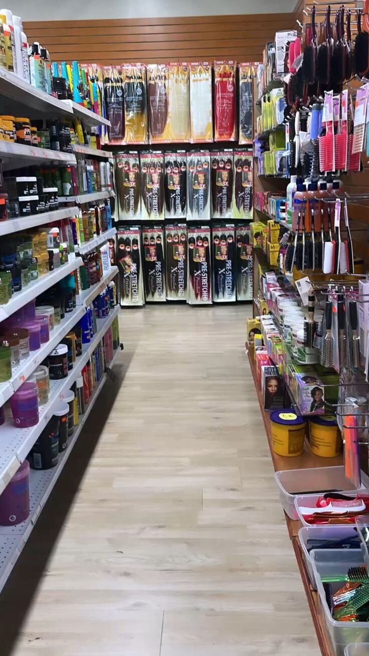 Hair Image shelves