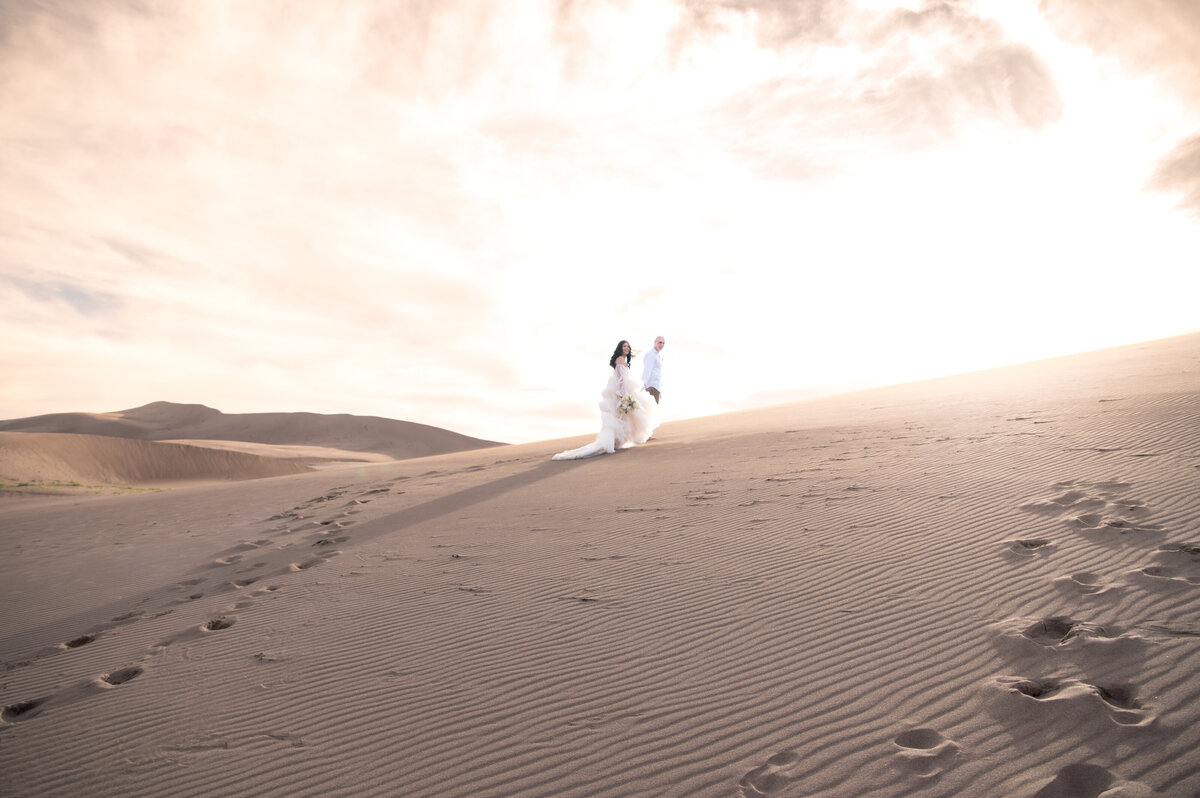 Great Sand Dunes National Park Colorado Elopement and Wedding Photographer