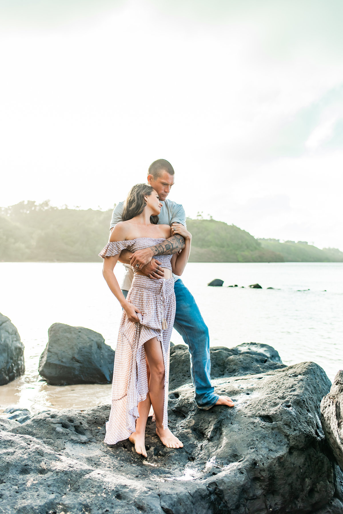 Kauai Couples beach Photography