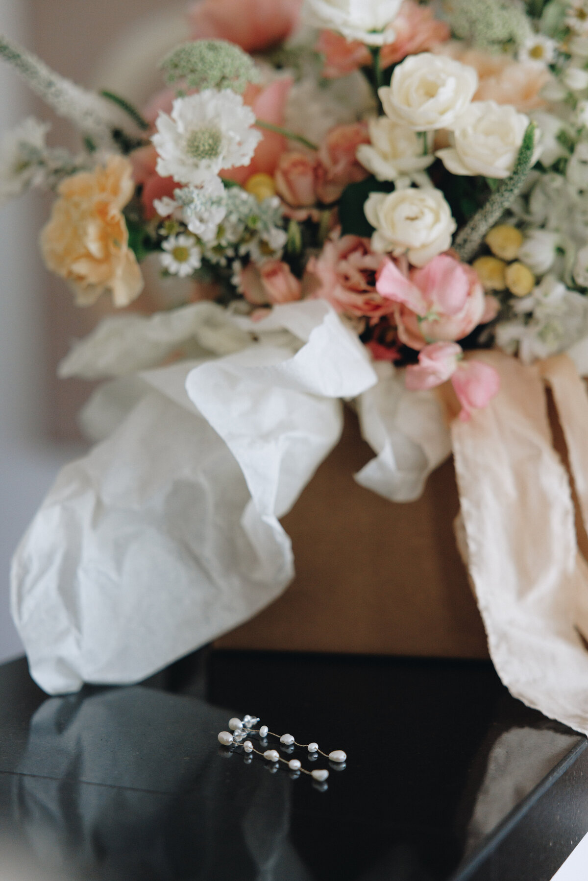 Bee's Blossoms Floral Studio Gold Coast Australia Florist Wedding Event Floral Design Flower Workshops Retail Deliveries Belle Clark Whimsical Romantic Lush Flowers Wedding Bouquets Centerpieces AEW_TylahandJoe-88