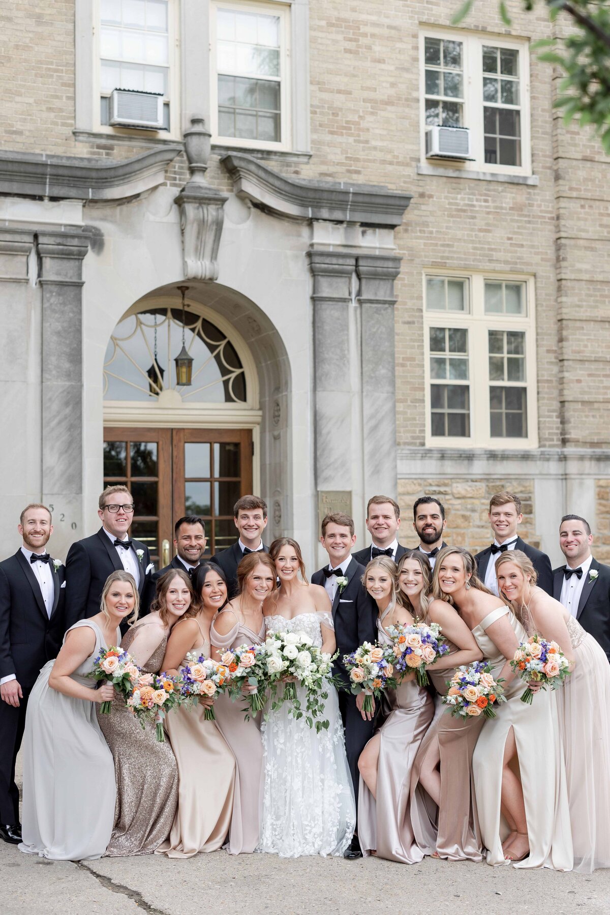 Bridal Party Downtown Madison