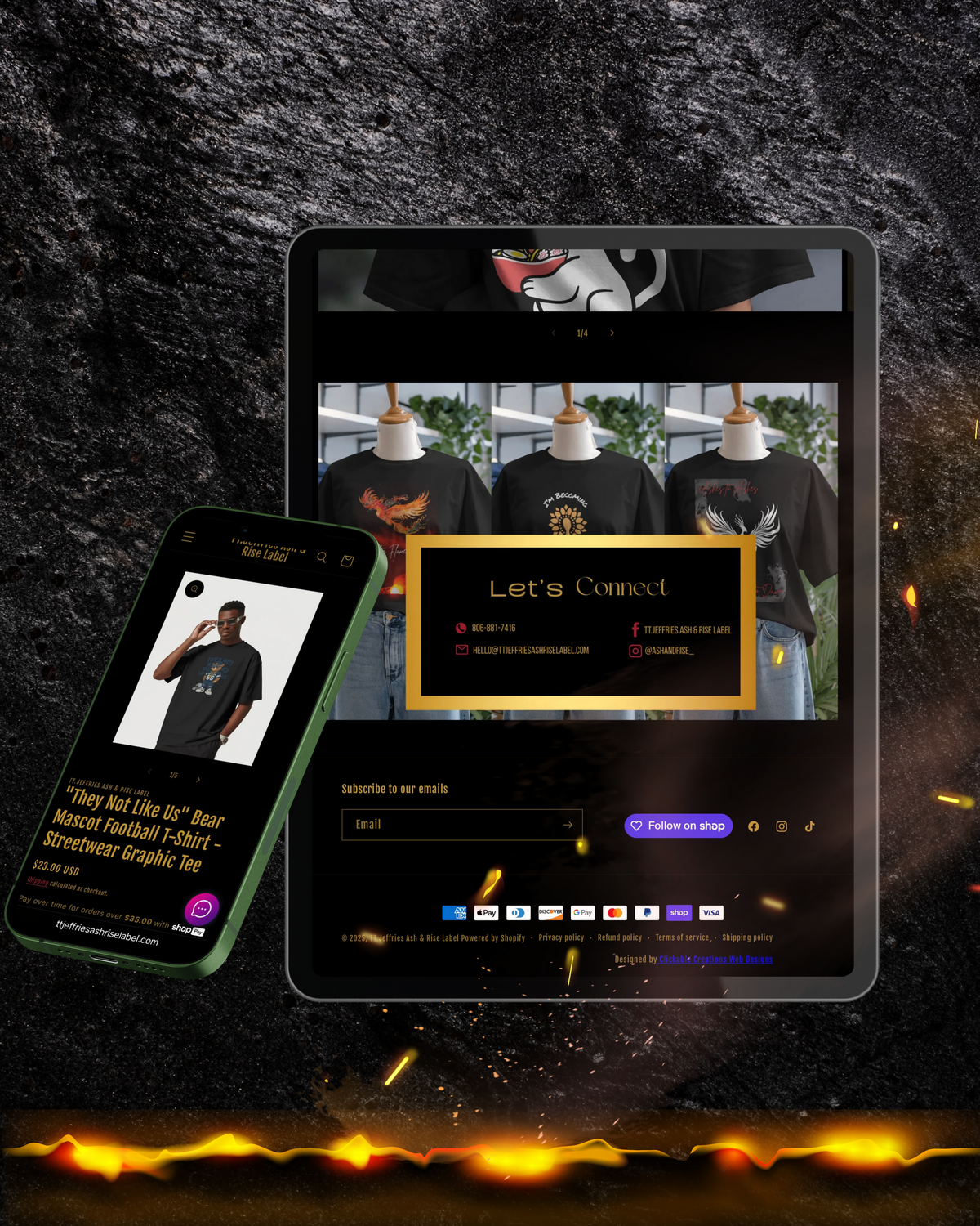 Ash & Rise was not born from convenience—it was born from challenge, resilience, and the determination to turn hardship into legacy. As a single mother, a war veteran, and a full-time student, I’v-2