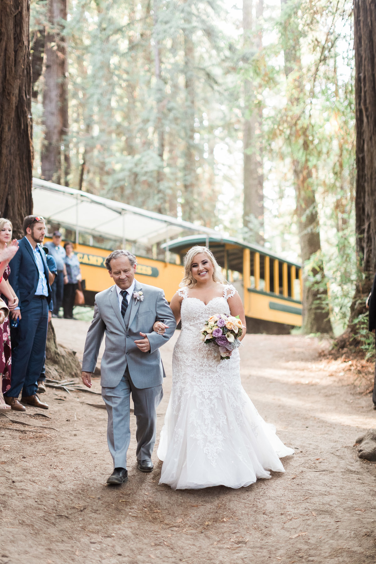 Roaring Camp Railroad Santa Cruz Wedding30