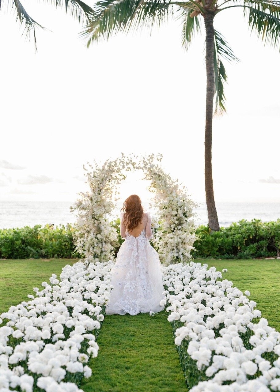 Four Seasons Oahu-wedding ceremony