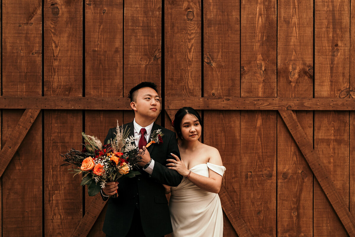 koury farms fall wedding photographer asian