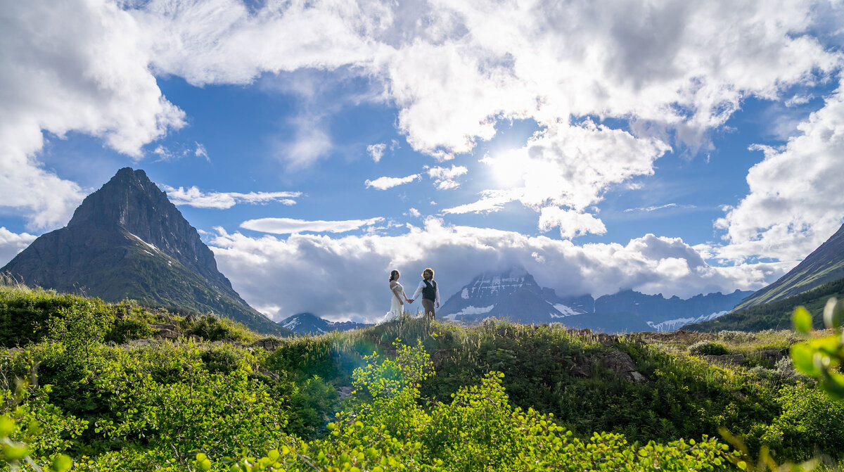 Glacier National Park Wedding summer  (30)