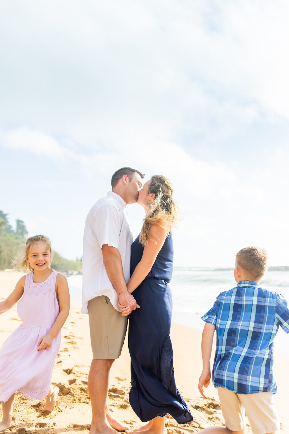 family photo shoot in Kauai