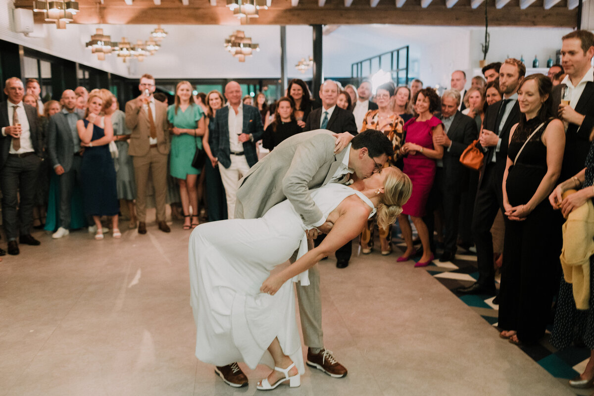 Katherine & Jean-Louis wedding - LDR Ph-1008 Hotel de Blanke Top Beachclub Moio Strand Beach Wedding