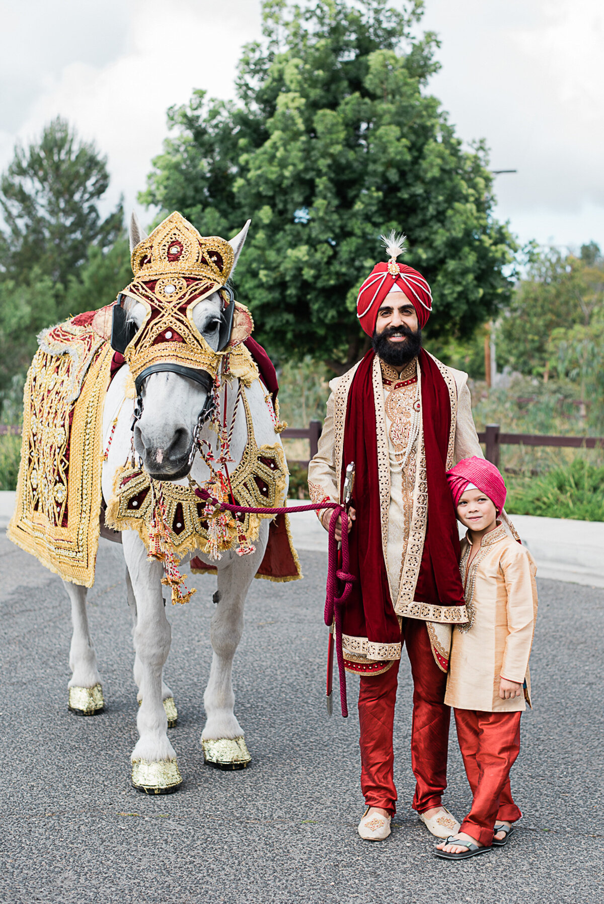 Indian Wedding Sikh Groom San Diego Wedding Photographer-1