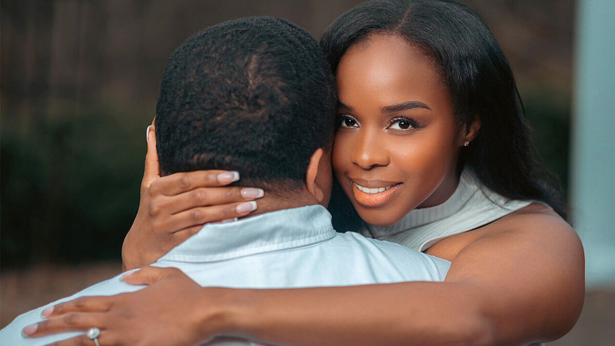 Engagement photography session of a couple in Atlanta