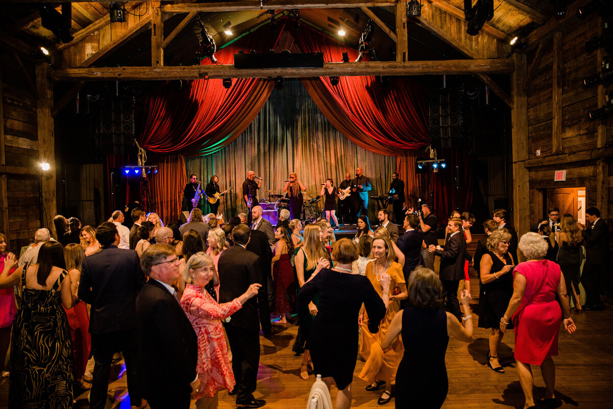 exciting wedding reception professional photographer The Barns At Wolf Trap