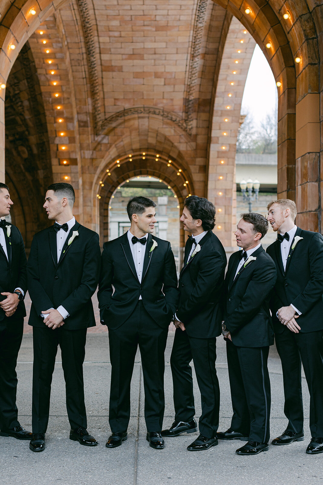 Romantic wedding reception at The Pennsylvanian, iconic Pittsburgh wedding venue