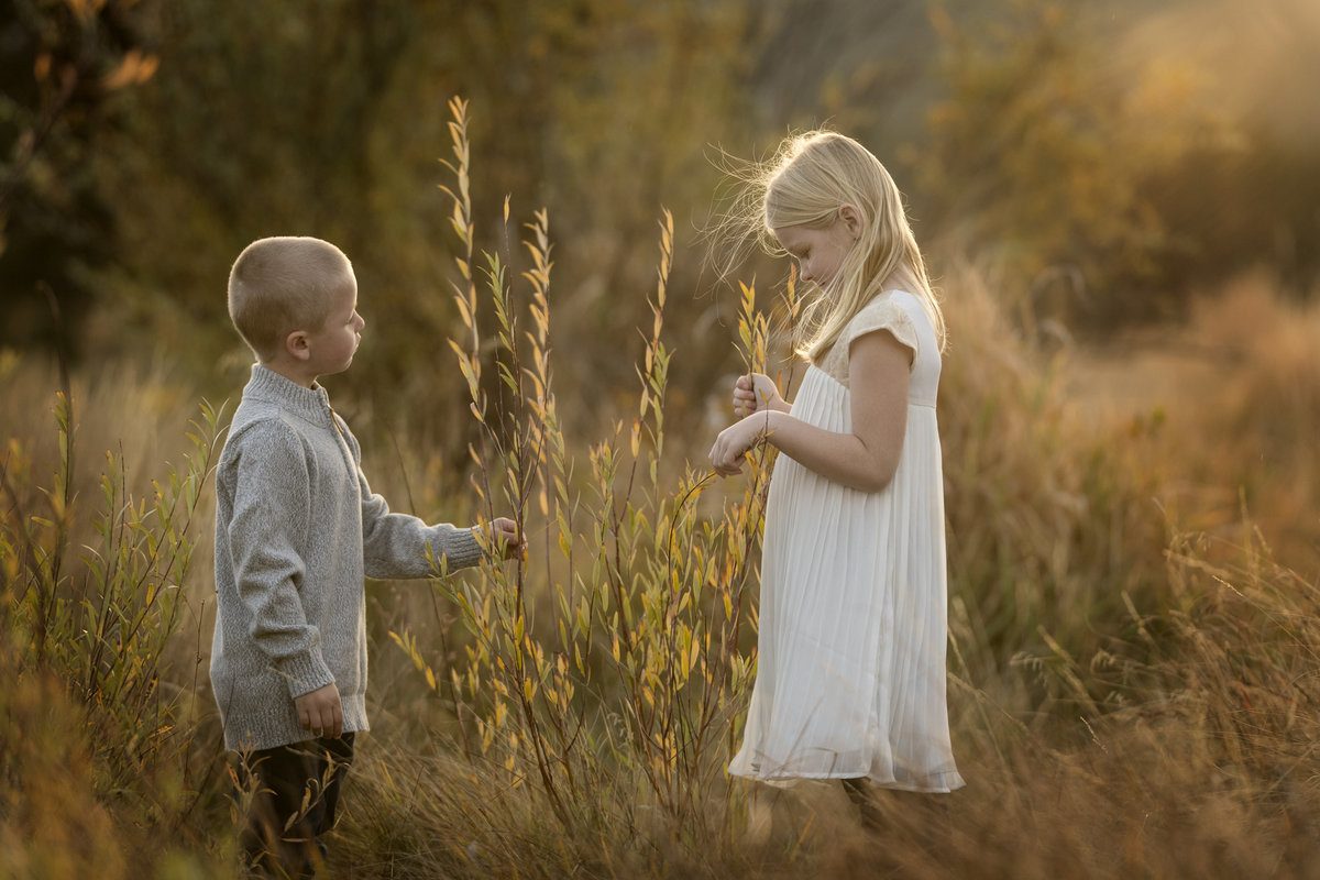 Family professional portrait photography  on-location in Central Oregon