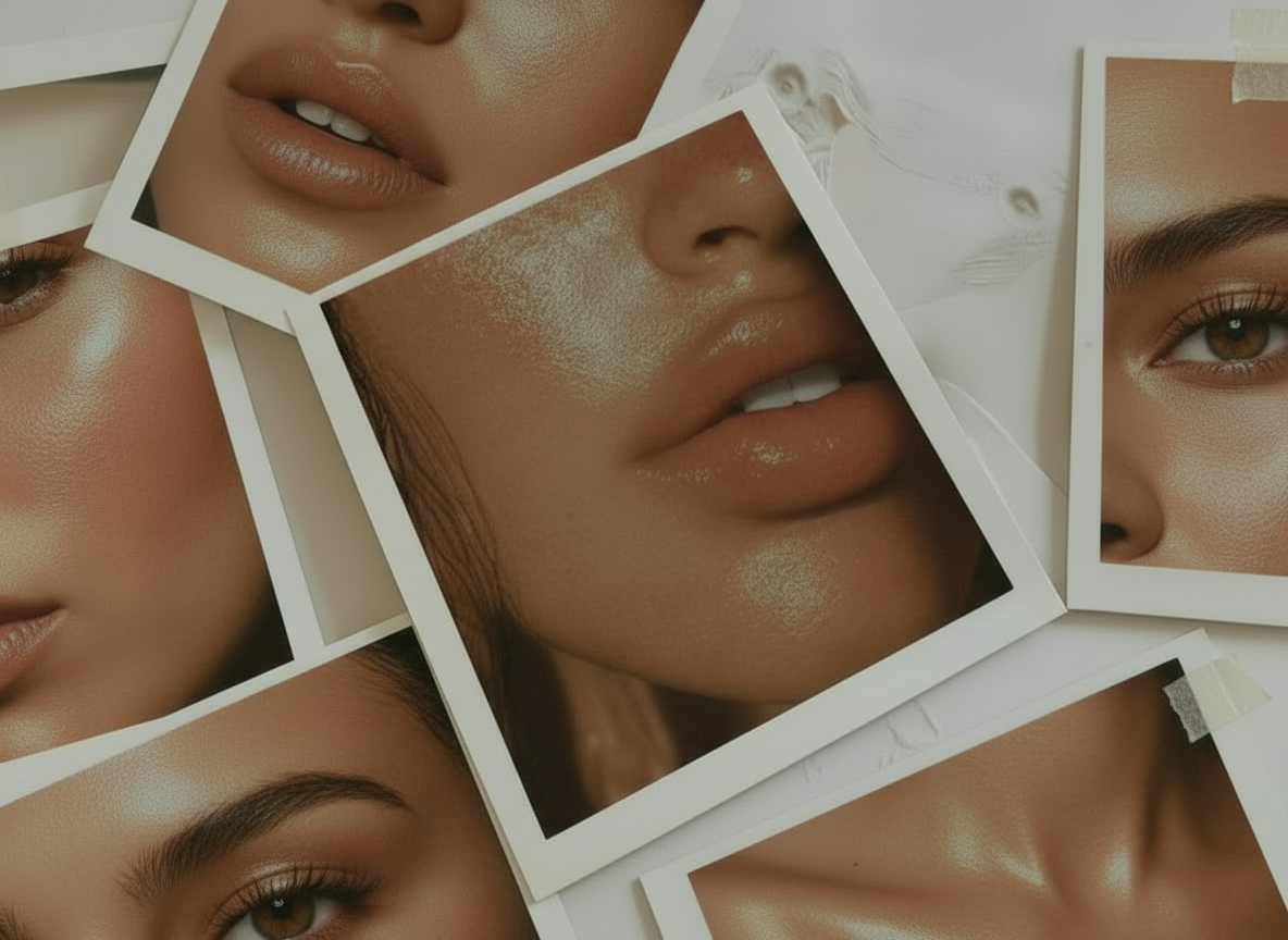 Firefly_Gemini Flash_include one frame focusing on glossy lips parted slightly,_one frame extreme macro sk 655048 copy