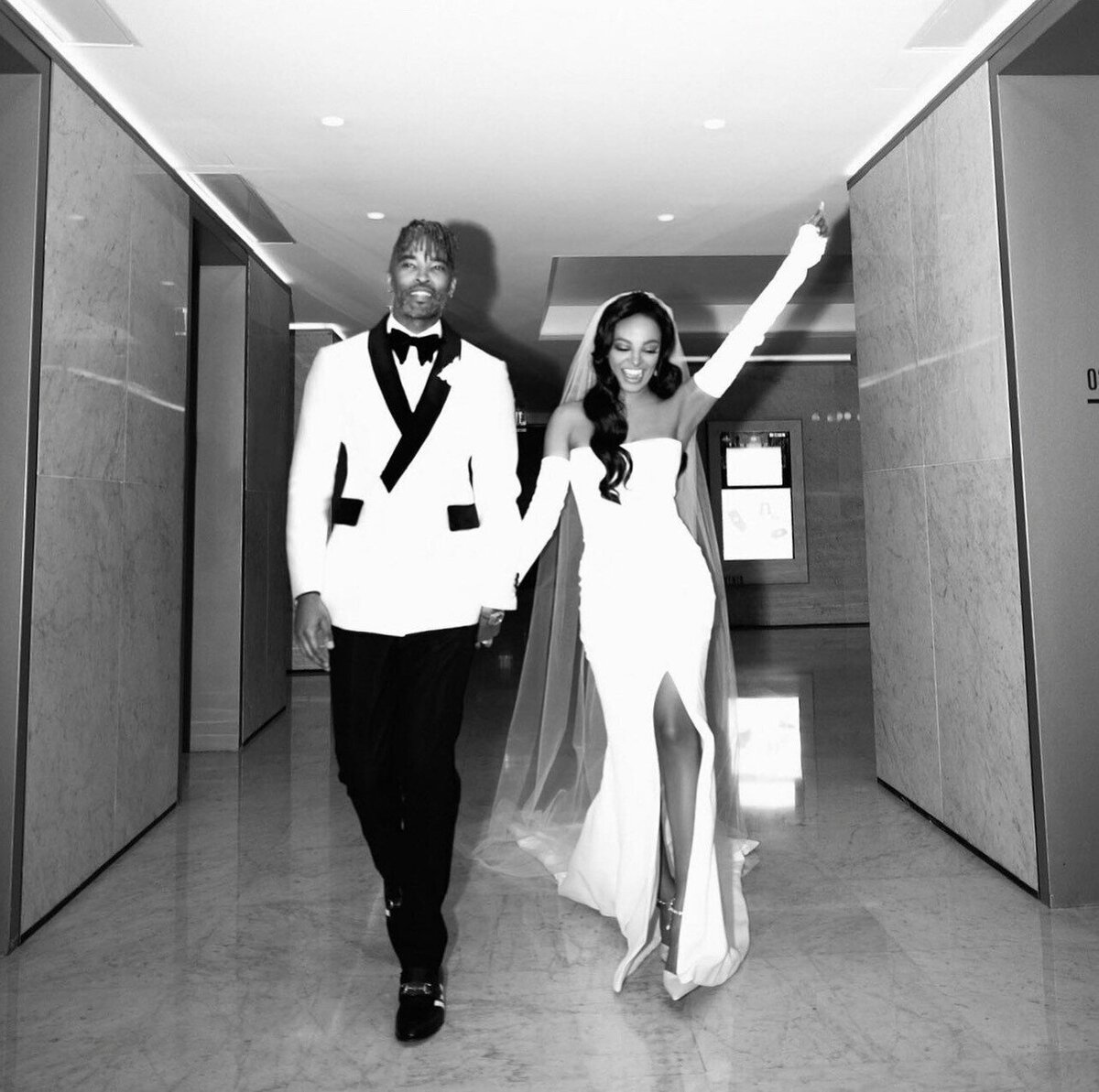 fun-and-chic-bride-and-groom