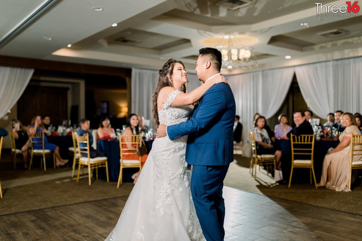 Couple's First Dance as Husband and Wife