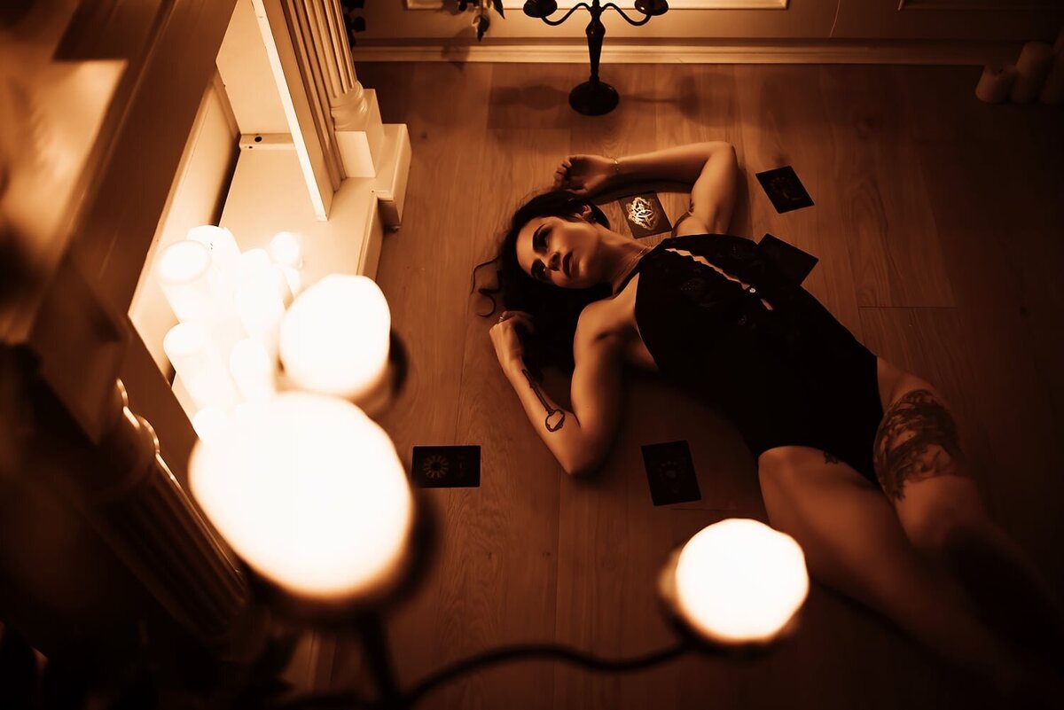 Candlelight Boudoir Photography in Vancouver
